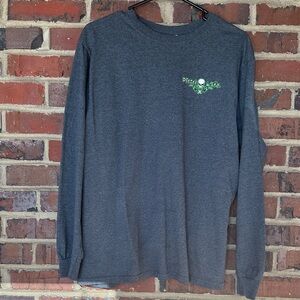 Gray Diesel Life Long Sleeve Men's Shirt P2P 19”, 25” Long